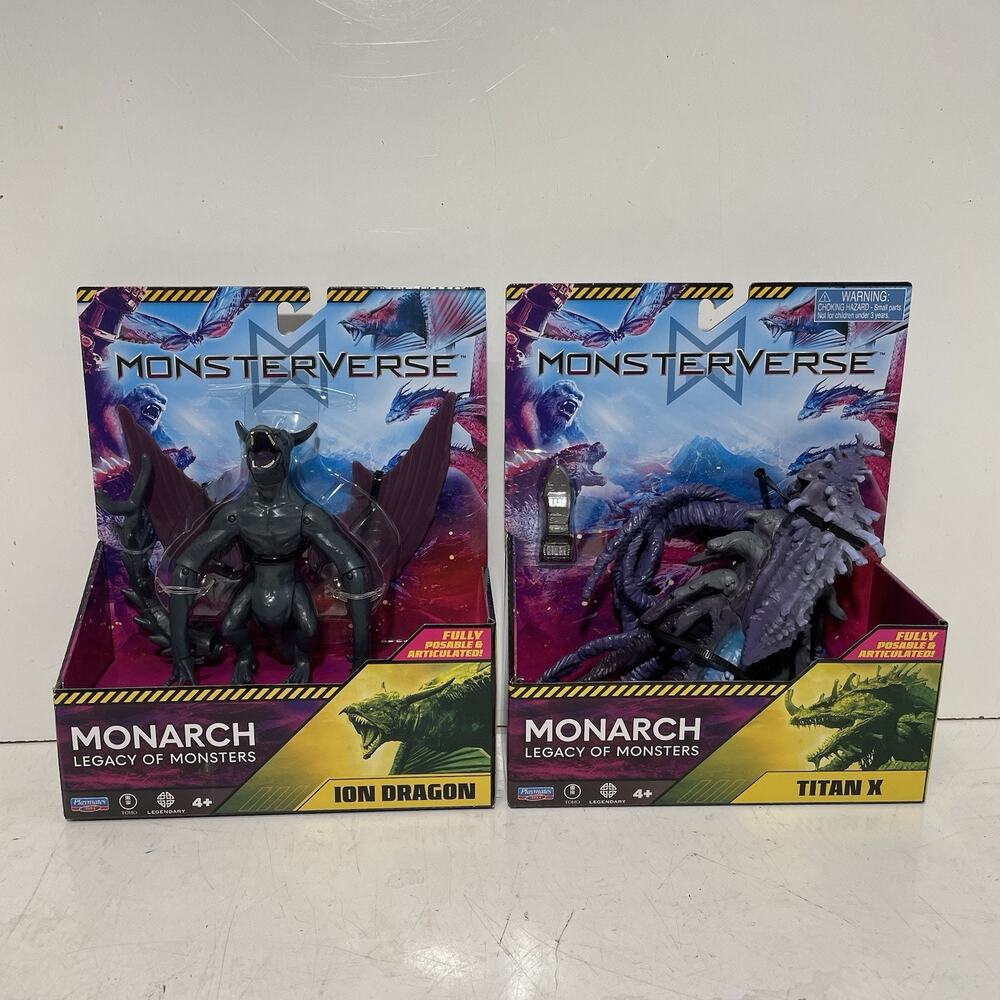 MonsterVerse ION DRAGON & TITAN X Legacy Of Monsters 6" Figure Godzilla
